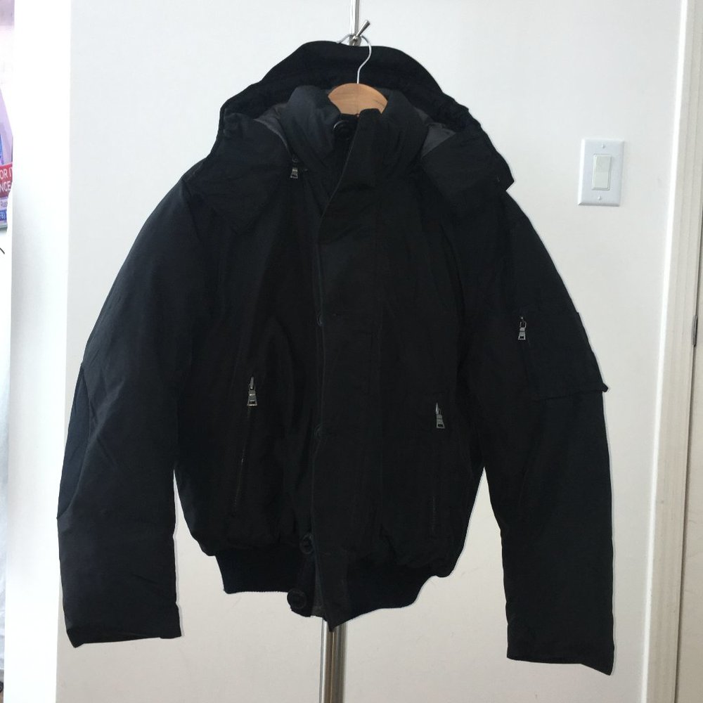 Andrew Marc Down-filled Bomber Jacket
